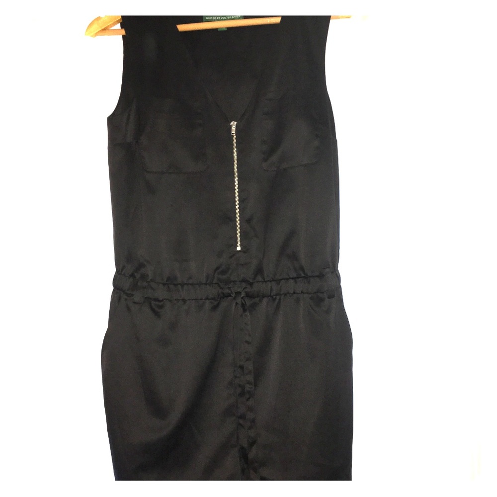 One piece satin jumper